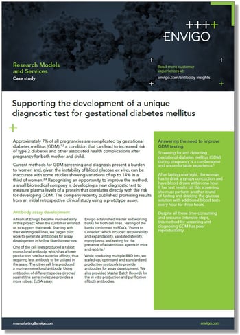 Antibody research, regulatory support and production