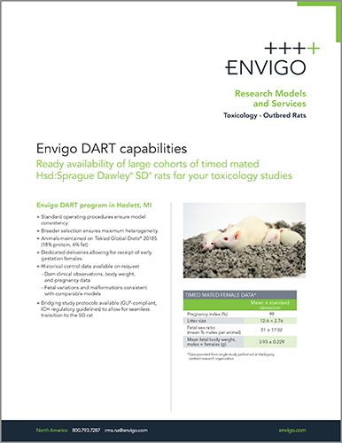 Explore our DART capabilities to achieve your research end points