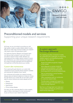 Preconditioned models and services