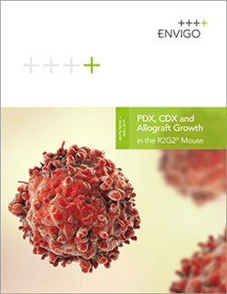 PDX, CDX and Allograft Growth in the R2G2® Mouse